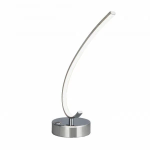 Лампа настольная цвета хром Eurosvet 80416/1 EUROSVET RUSH 00-3907577 Хром