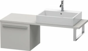 XL542200707 X-Large Шкафчик для компактной консоли Бетонно-серый матовый декор