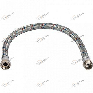 Гибкая подводка для воды НР 1 х ВР 1 STOUT - 800 мм SHF0126181515