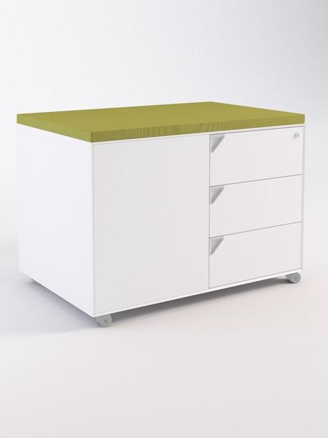 Steelbox by Metalway Низкий офисный ящик для хранения из листового металла с замком Joint sun-id-1428949 - Вид №19