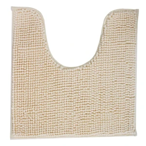 Коврик для туалета Merci, 45х45, полиэстер, цвет ваниль