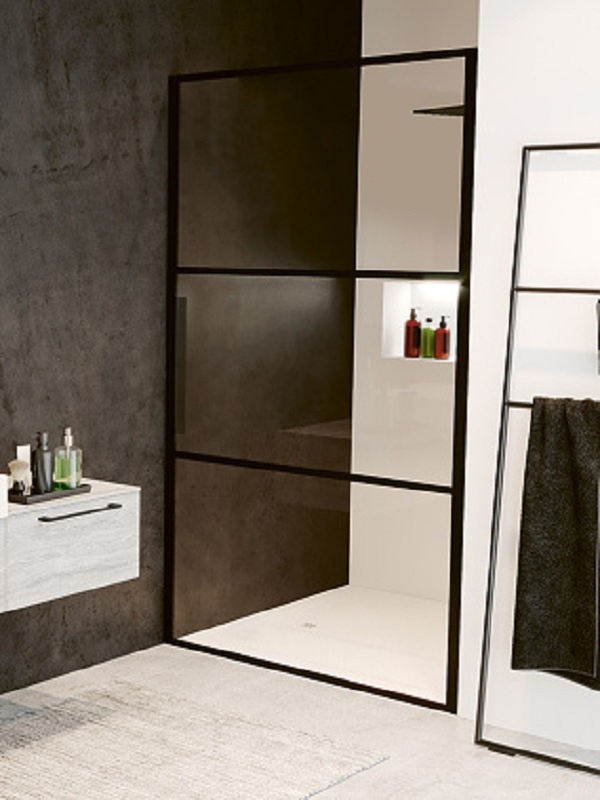 GB1080000 Душевая дверь Riho Grid Santreyd