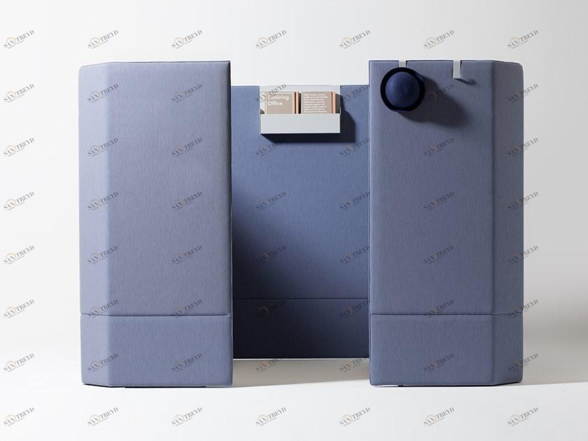 Manerba Акустическая офисная кабина из ткани для встреч Kokoro sun-id-1507049