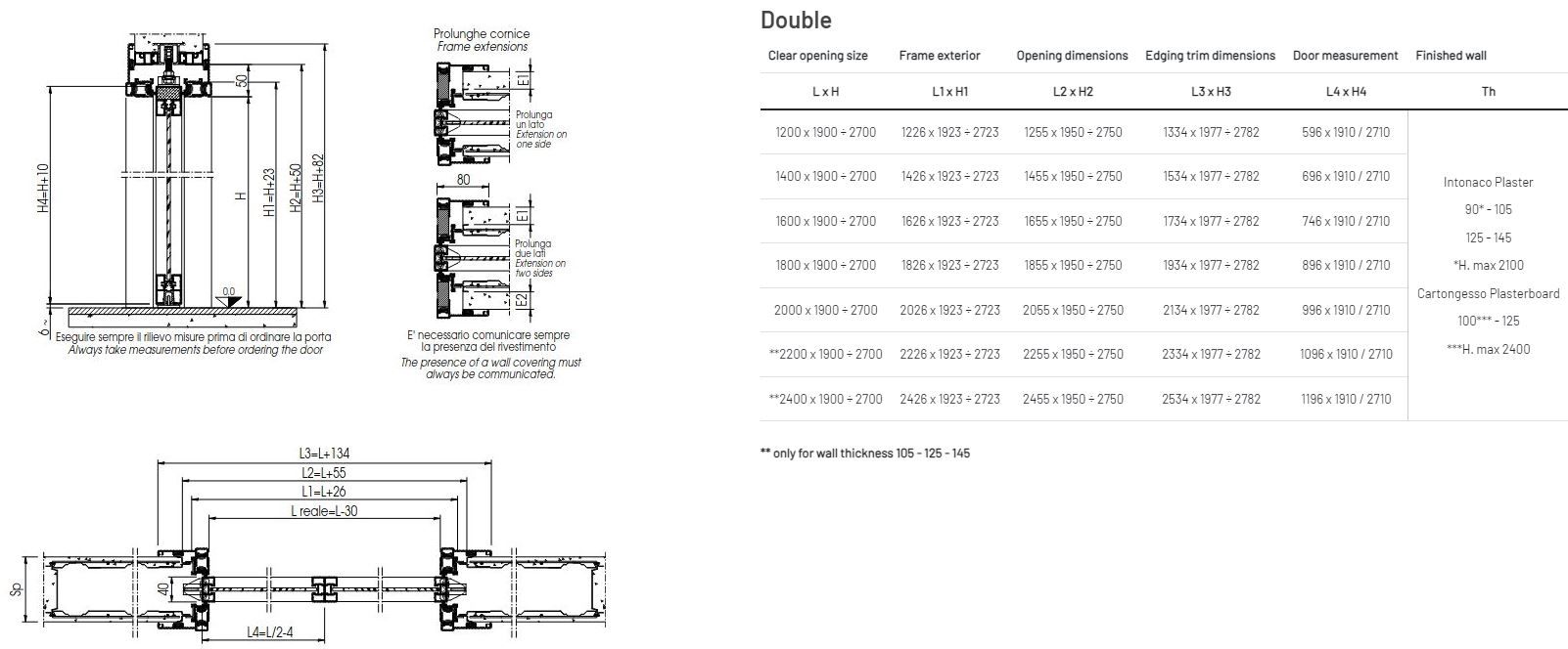 Раздвижные стеклянные двери с косяками Scrigno ACQUA CON STIPITI ARCH-00106916 - Вид №2