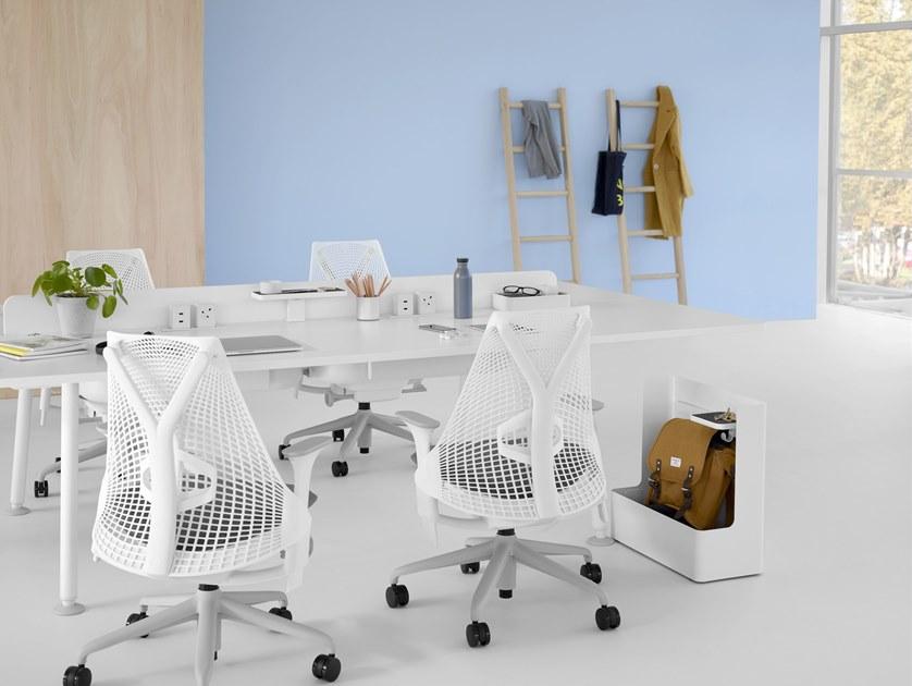 Herman Miller Стул офисный вращающийся с 5 спицами и подлокотниками Sayl sun-id-1379752 - Вид №12