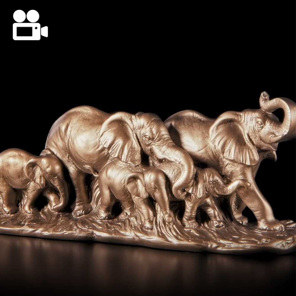 22535 Статуэтка Счастливая семья Бронза BOGACHO 4627138235966