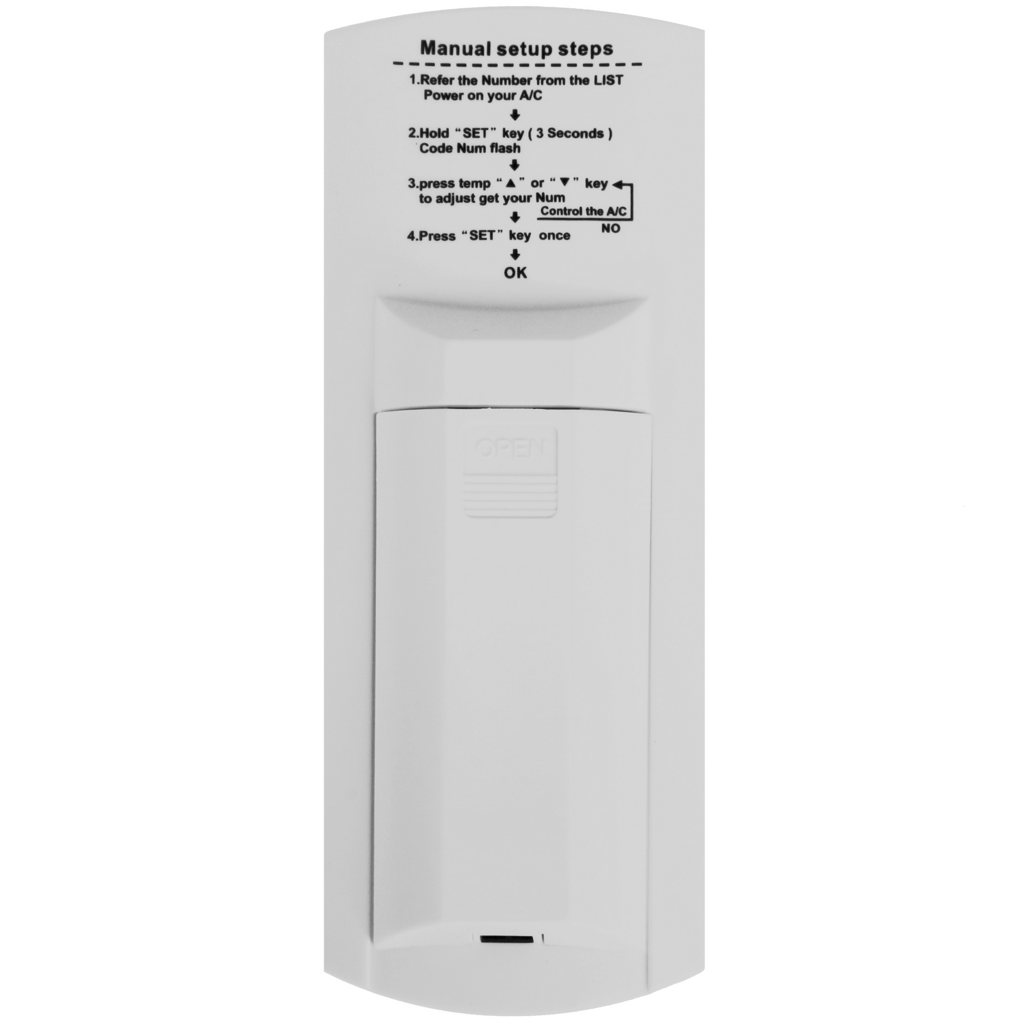 4821759 Пульт универсальный для кондиционера Huayu Q-1000E [1000 in 1; белый] STDN-0095622 - Вид №1