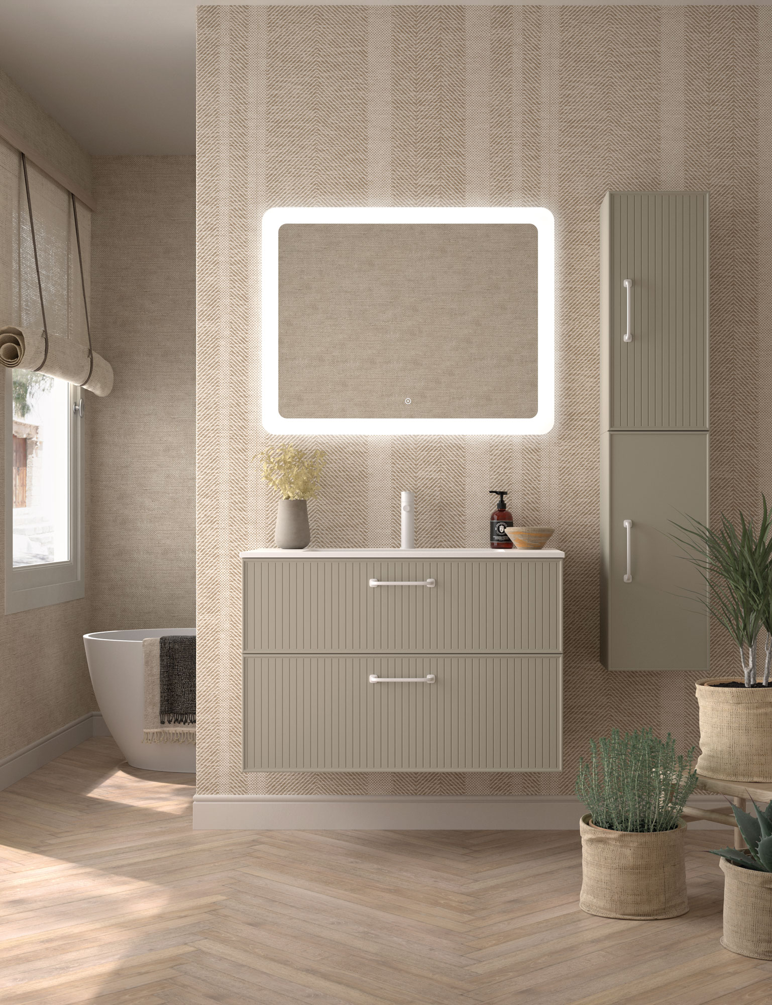 Комплекты мебели для ваннойBLANCA Collection Avila Dos AVST02 - Вид №2