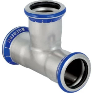 GEBERIT 31005 Тройник равнопроходной Geberit Mapress из нержавеющей стали