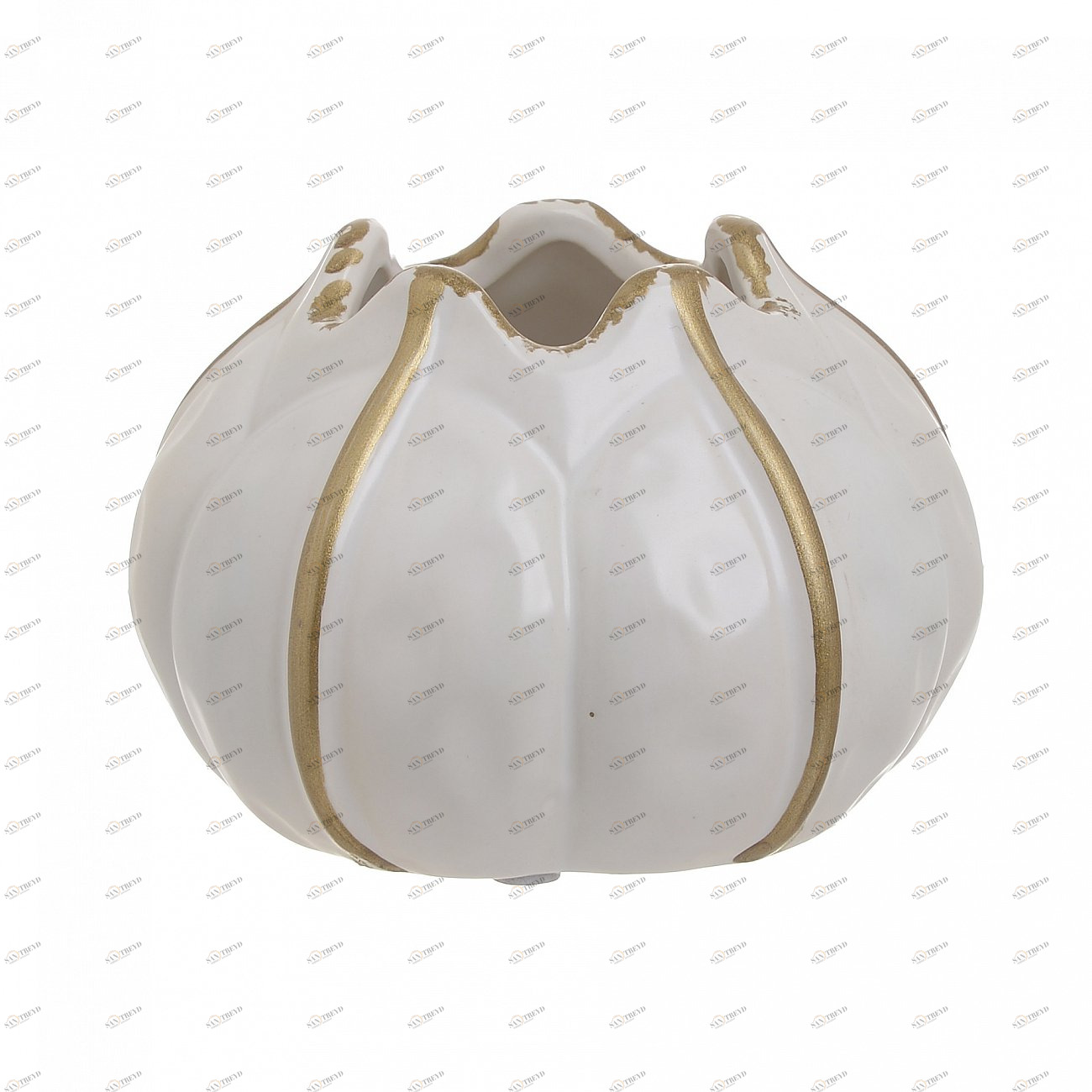 Статуэтка керамическая белая "Бутон" TO4ROOMS  00-3839269 Белый 