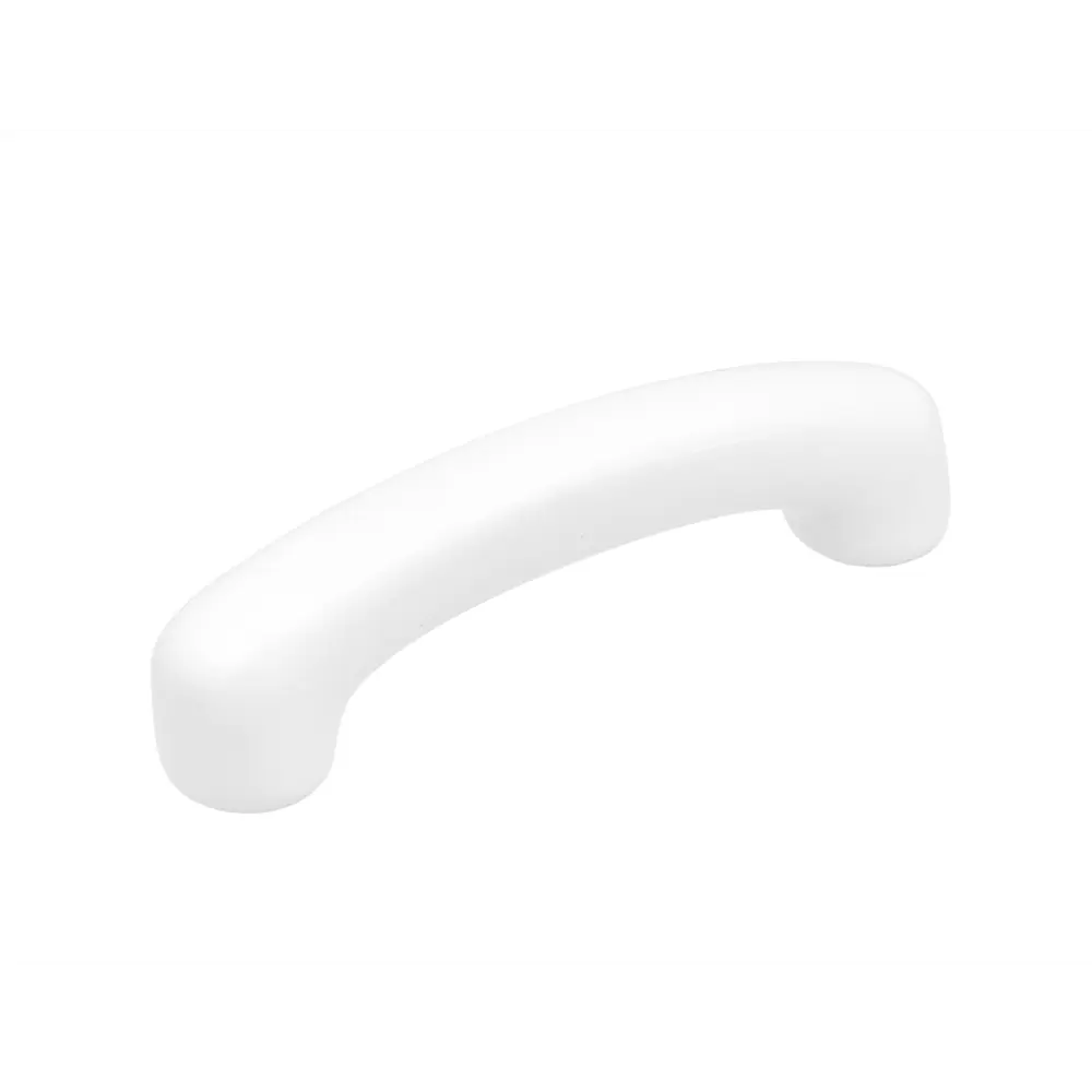 86899634 Ручка-скоба мебельная Porcellana ЦАМ 96 мм цвет белый STLM-1011559 PALLADIUM 