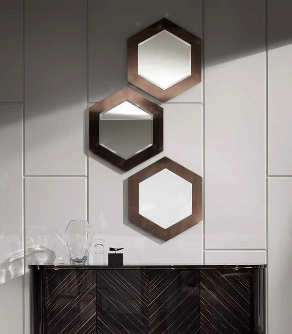 Зеркало  DV HOME COLLECTION ENVY HEXAGON 