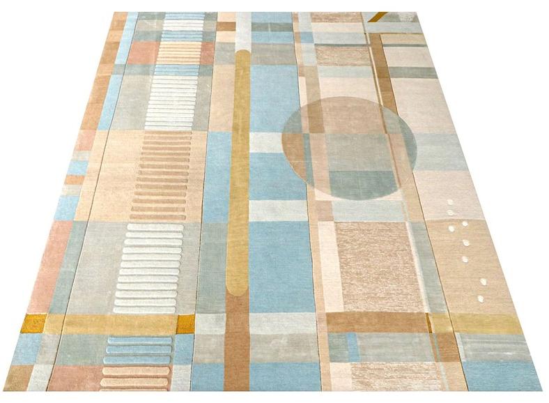 Tapis Rouge Прямоугольный коврик ручной работы Abstraction Tr1301 - Вид №4