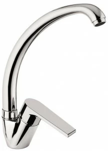Rubinetterie Mariani Смеситель для кухни на столешнице из хромированной латуни Artic 570-at