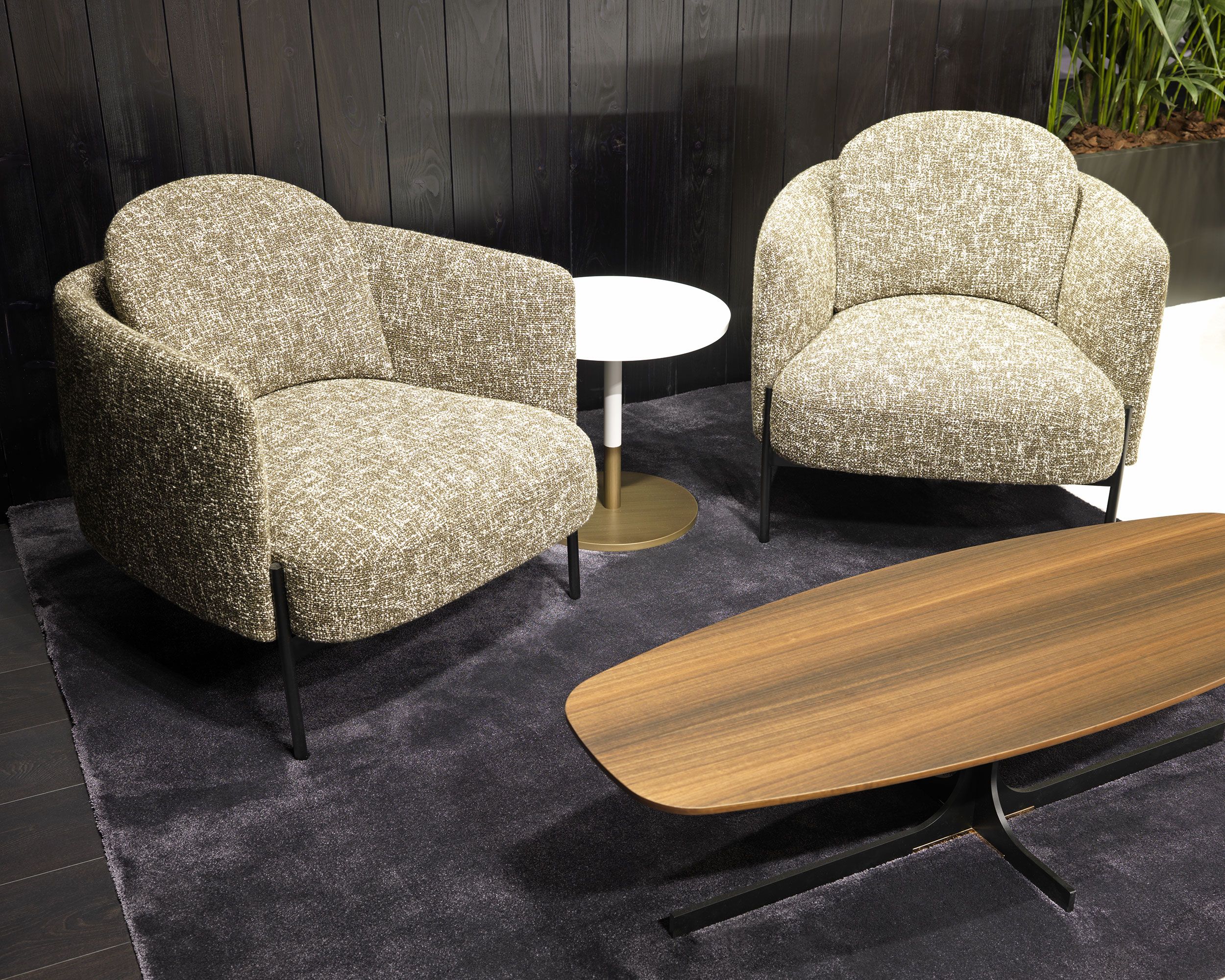 Тканевое кресло с подлокотниками MisuraEmme VIRGIN ARCH-00004094 - Вид №4