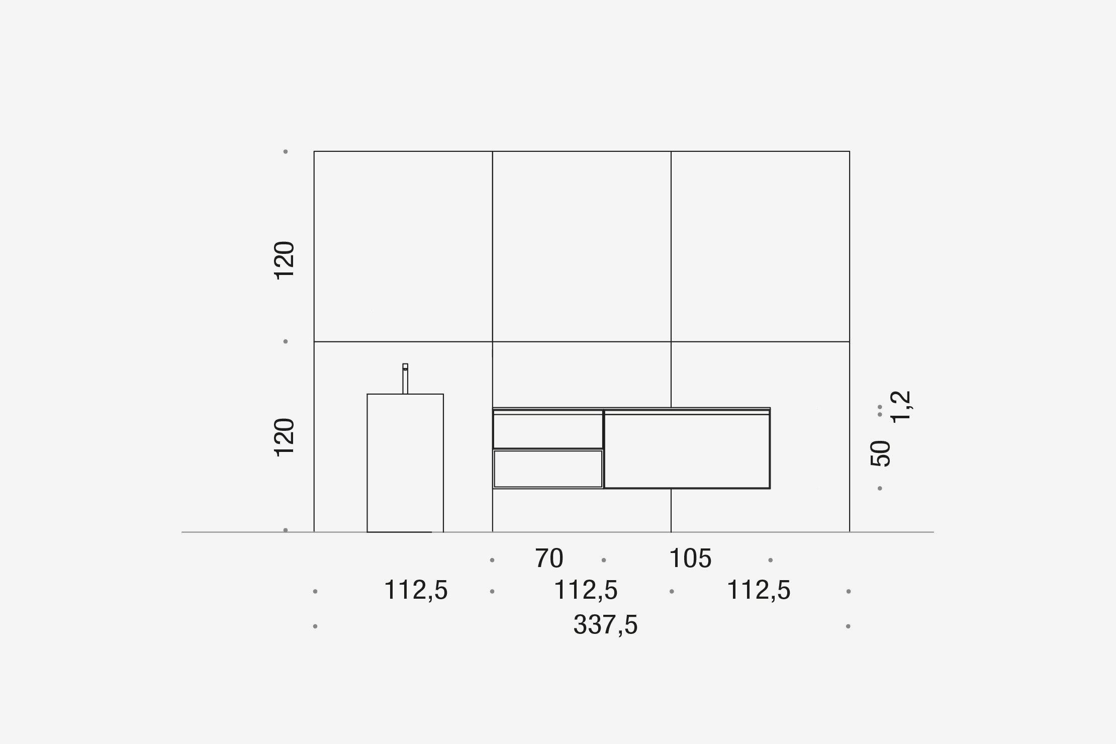 Комплект мебели 15 Arcom Shape STARC136 - Вид №3