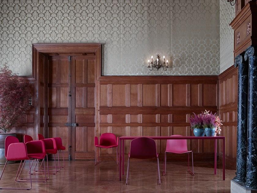 ONDARRETA Кожаное кресло с салазками и подлокотниками Bob xl sun-id-1476130 - Вид №10