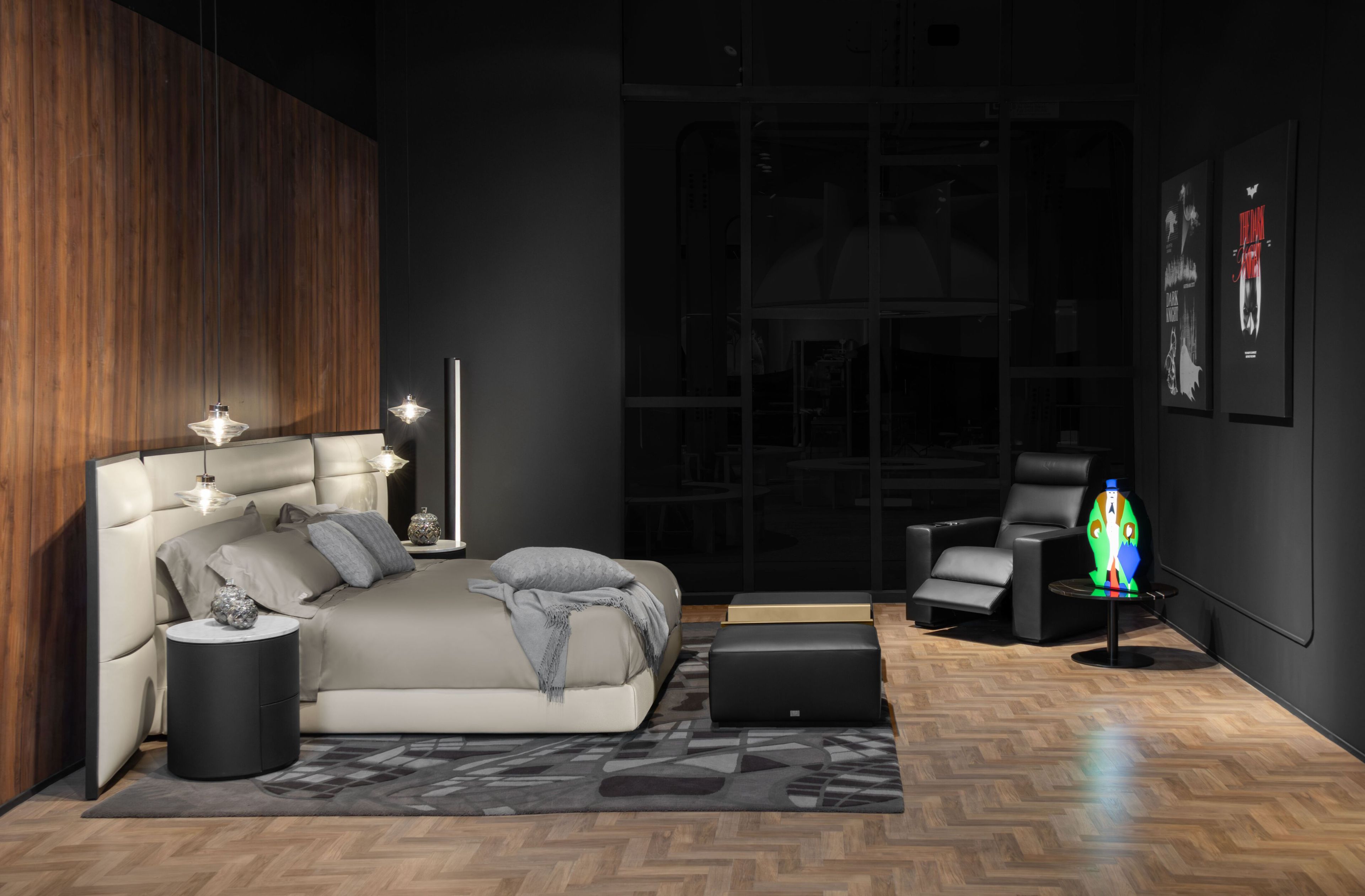 Кожаное кресло для домашнего кинотеатра Wayne Enterprises Home Collection WE-176 ARCH-00104750 - Вид №6