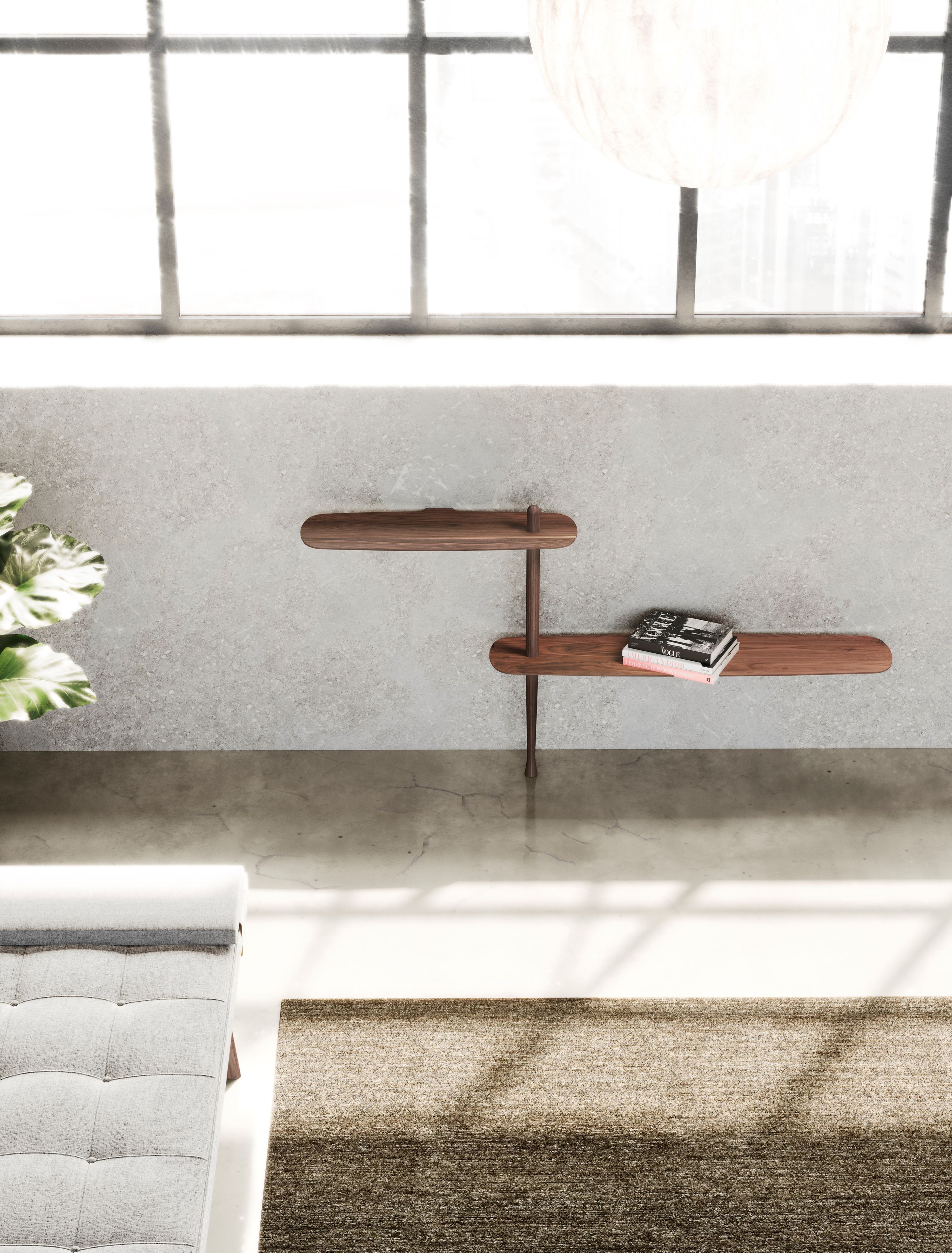 Модульная полка для пола из шпона NOMON уникальная ARCH-00144627 - Вид №4