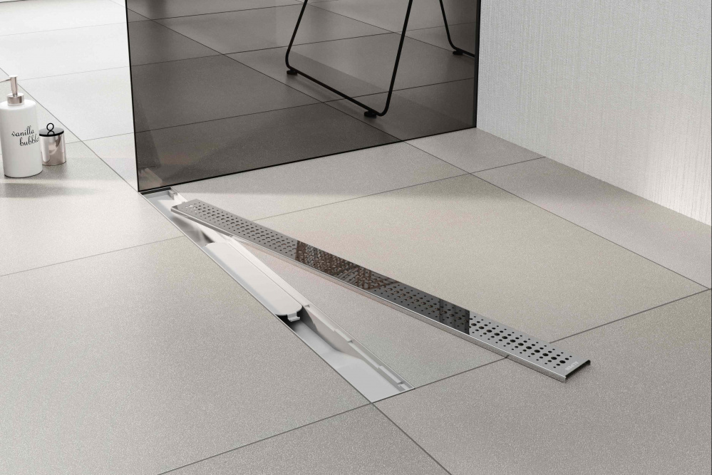 Водоотводящий желоб ALPEN Basic ALP-850BN с рамкой  - Вид №2