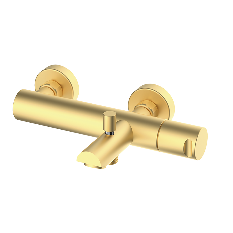 90224907 PREMIUM Матовый Золотой смеситель ванна-душ Матовое Золото GRB MIXERS 