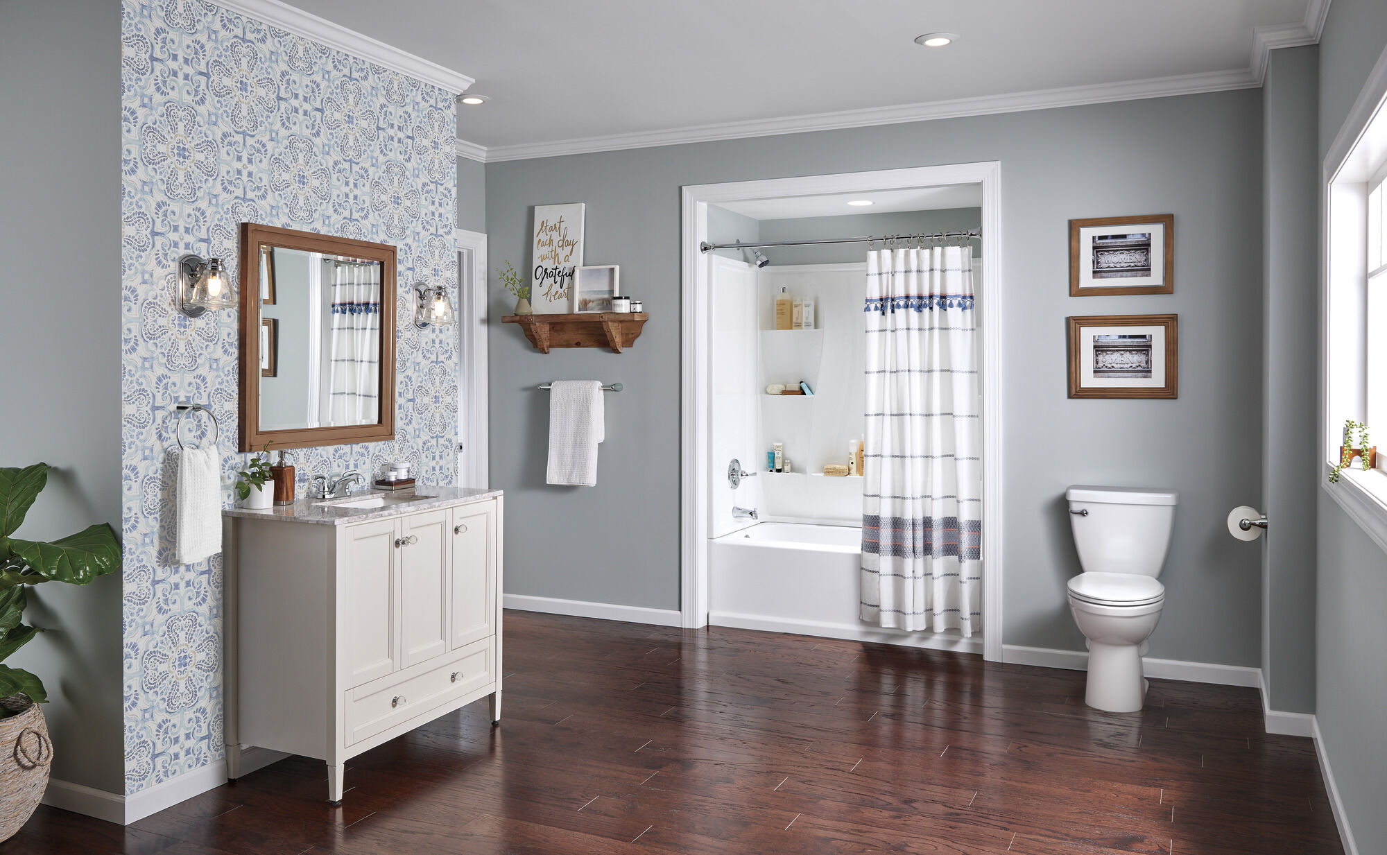 Ванна 60 x 32 дюйма - левый слив Delta Faucet 40034L - Вид №31