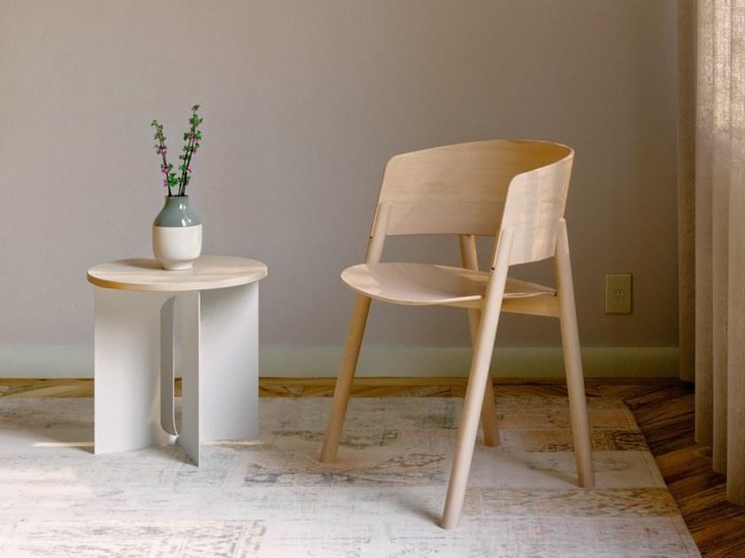 Anesis Стул из массива дерева с подлокотниками  A86  - Вид №5