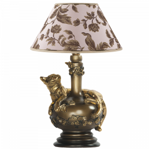 32077,34051 Настольная лампа Агнесса Маргарита Персик BOGACHO