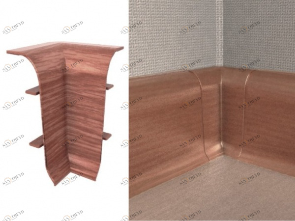 Угол внутренний с текстурой 101 Вишня (2 шт) RICO LEO 2541338