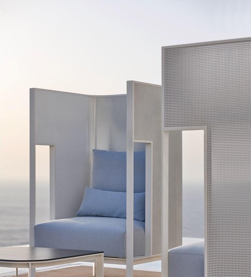 GANDIABLASCO Садовое кресло из ткани с высокой спинкой Solanas sun-id-1497109 - Вид №2