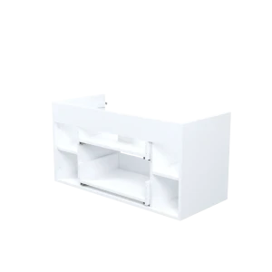 Корпус тумбы подвесной Iddis Lahta LAH10W0i95 50x98.4x43.3 см цвет белый 89442674 STLM-2077600
