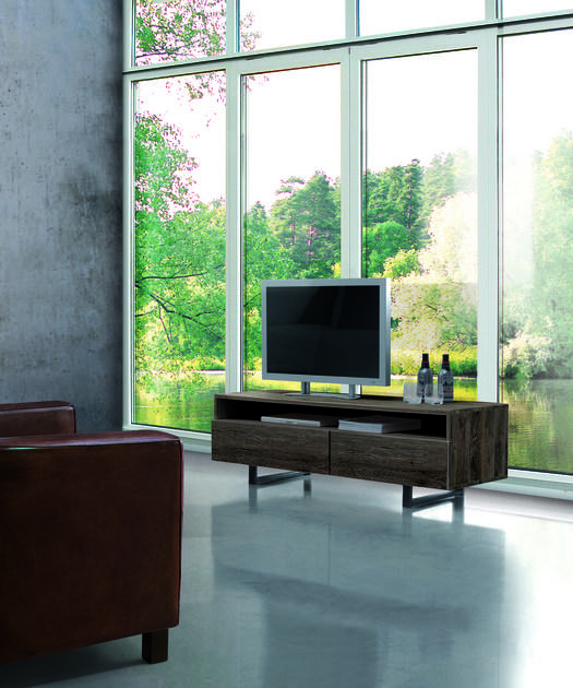 Oliver B. Низкая тумба под телевизор из дуба Oliver b. wild Qu1100 - Вид №1