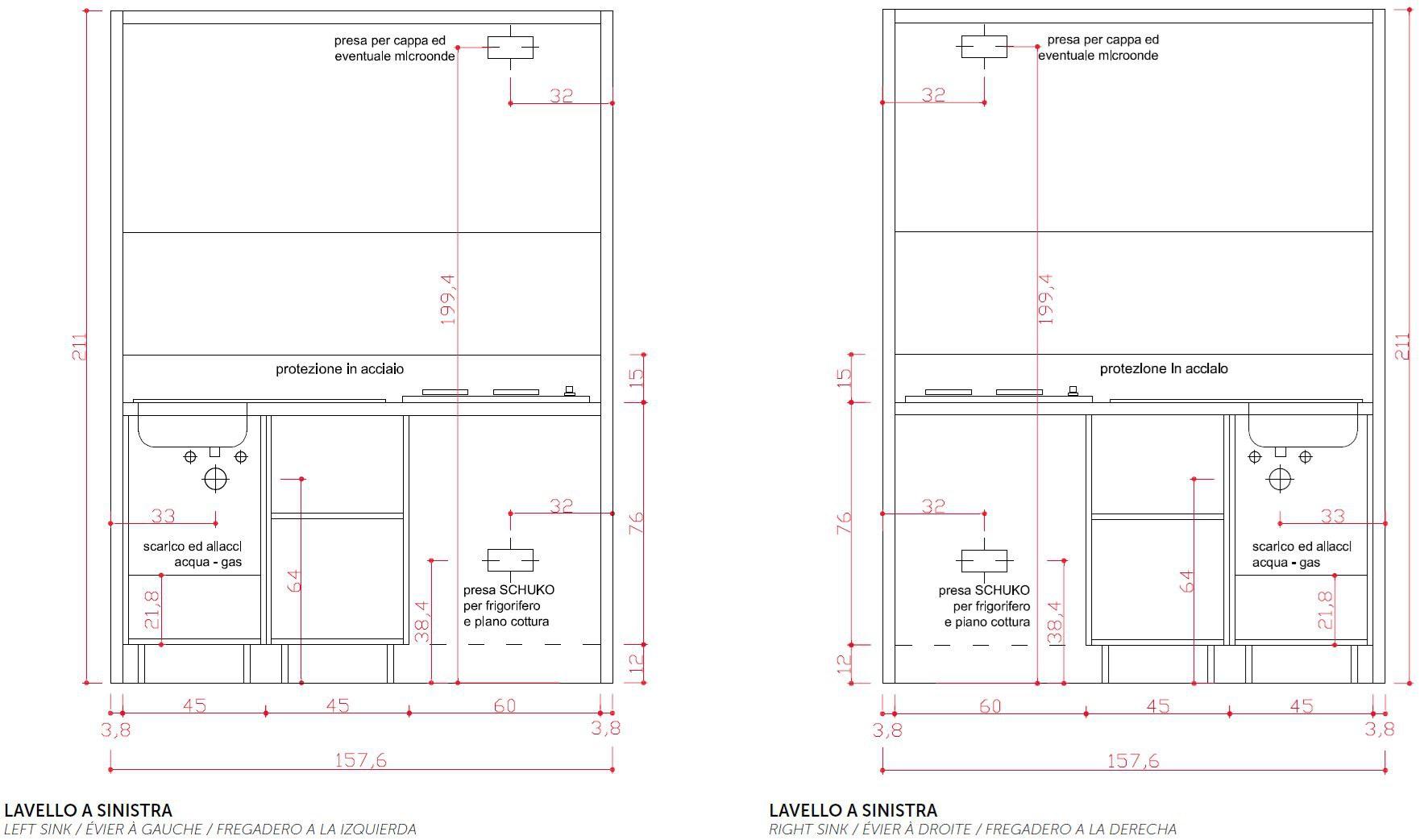 Mobilspazio Мини-кухня с ручками Zeus K132 - Вид №8