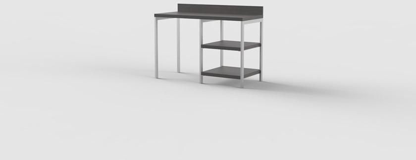 Mobilspazio Прямоугольный стол с полками для гостиниц Urban sun-id-1471606 - Вид №11