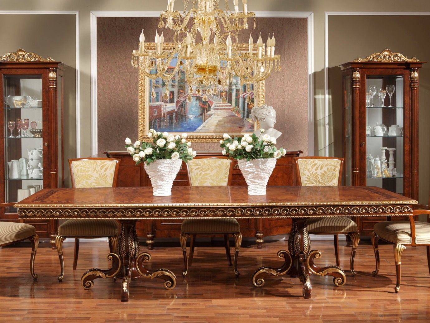 Прямоугольный стол из массива дерева GUERRA VANNI Luxury ARCH-00069746 - Вид №1