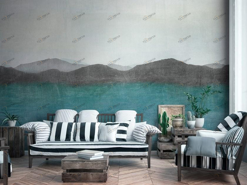 Tecnografica Тканевые обои в современном стиле с пейзажами Landscapes sun-id-1357380