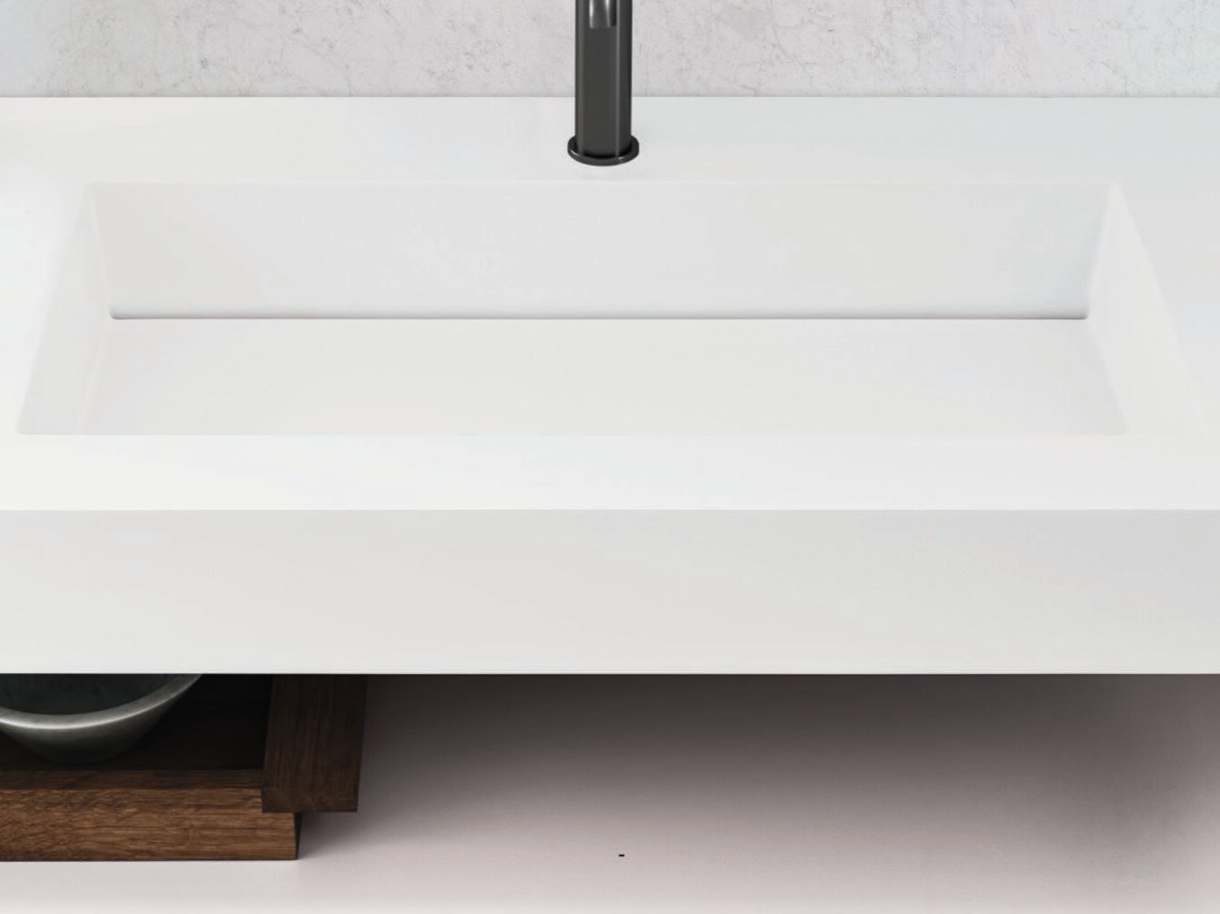 Полностью деревянная мебель для ванной комнаты Noorth синтез ARCH-00103321 - Вид №6