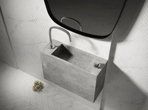 Подвесной прямоугольный умывальник