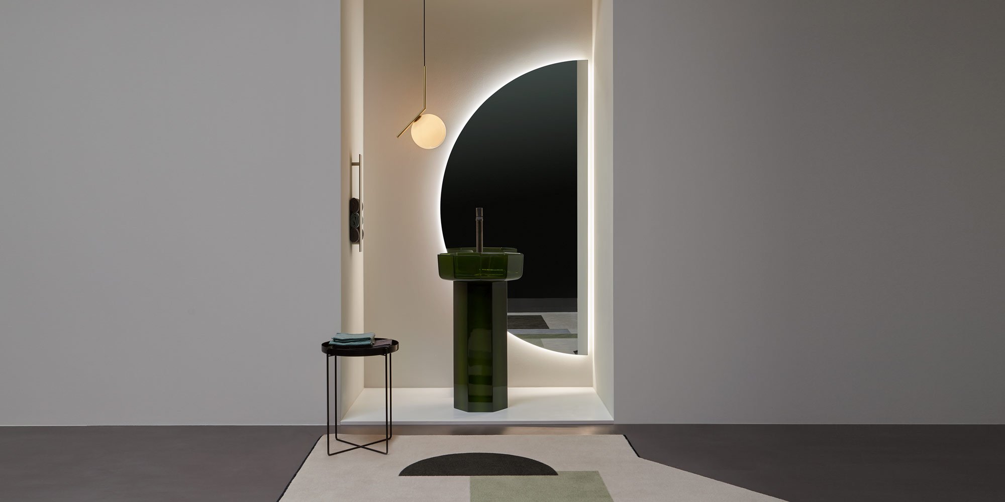 Opale Напольная раковина стоящая прямоугольная Antoniolupi  - Вид №15