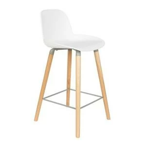 Табурет высокий Albert Kuip белый