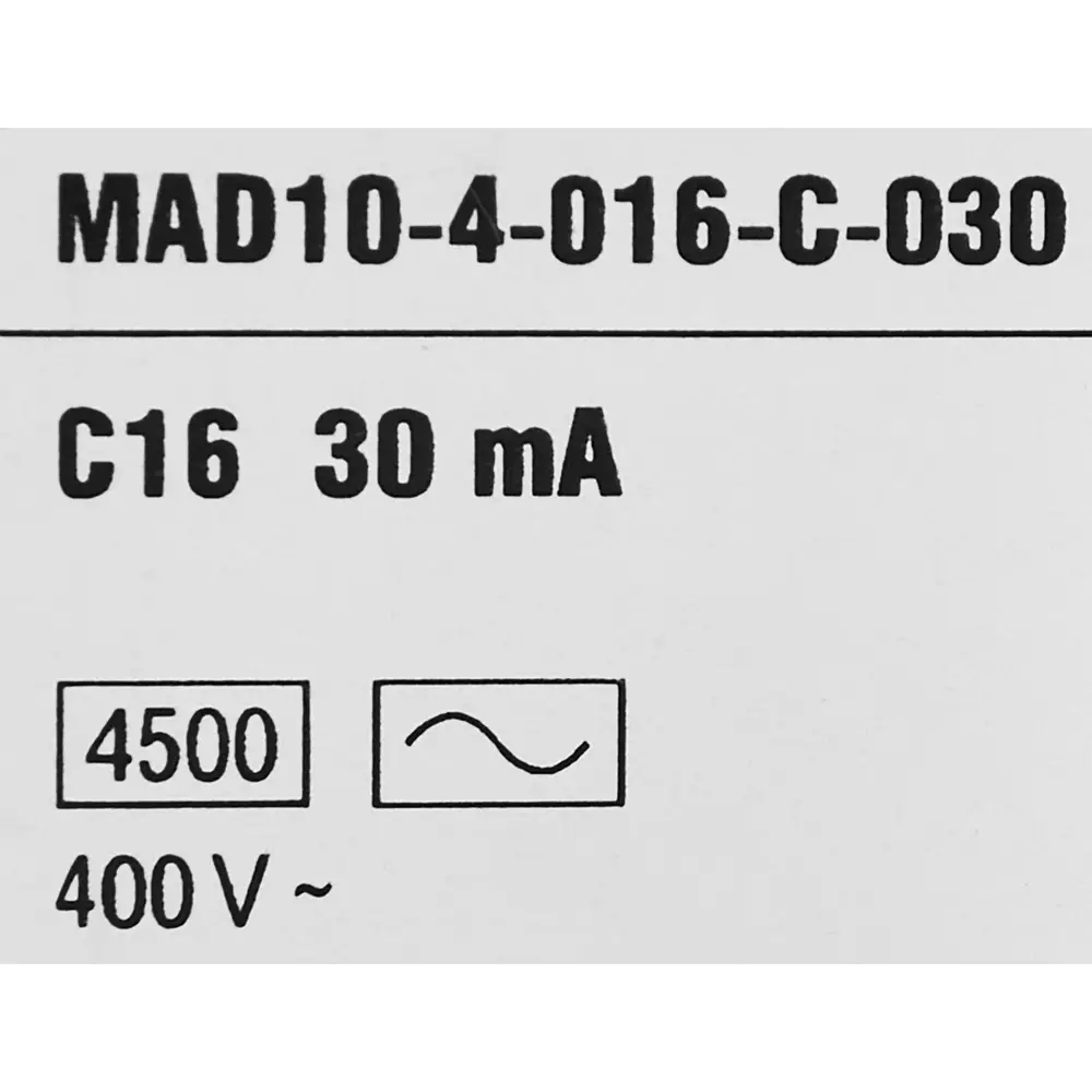 Дифференциальный автомат IEK АД14 4Р 16А с защитой от токов утечки 12461330 STLM-1543308 - Вид №5