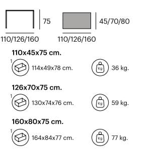 Прямоугольный стол из закаленного стекла Pilma DESK ARCH-00083075 - Вид №4