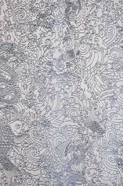 LELIEVRE Обивочная ткань из хлопка Jean paul gaultier - ca c'est paris sun-id-1358446 - Вид №1