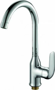 Смеситель для кухни Rush Fiji FI1835-23 с поворотным изливом, хром