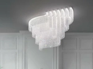 Masiero Led crystal потолочный светильник с диммером Programs