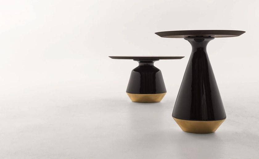 Tonin Casa Круглый журнальный столик из мдф  T6273/4  - Вид №1