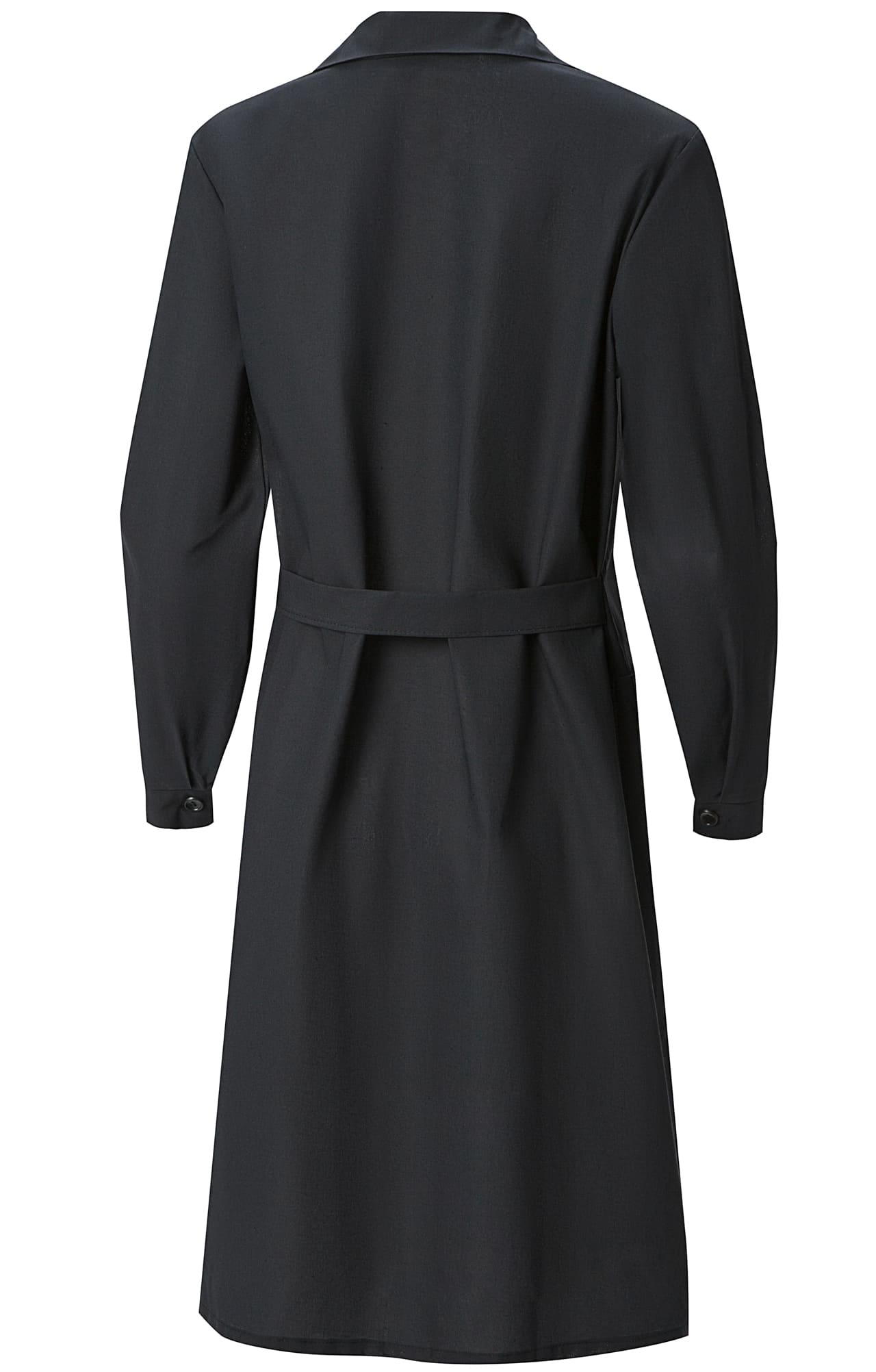 61681 Халат женский темный  Одежда для обслуживающего персонала  размер 60-62/158-164 Спецодежда  - Вид №1