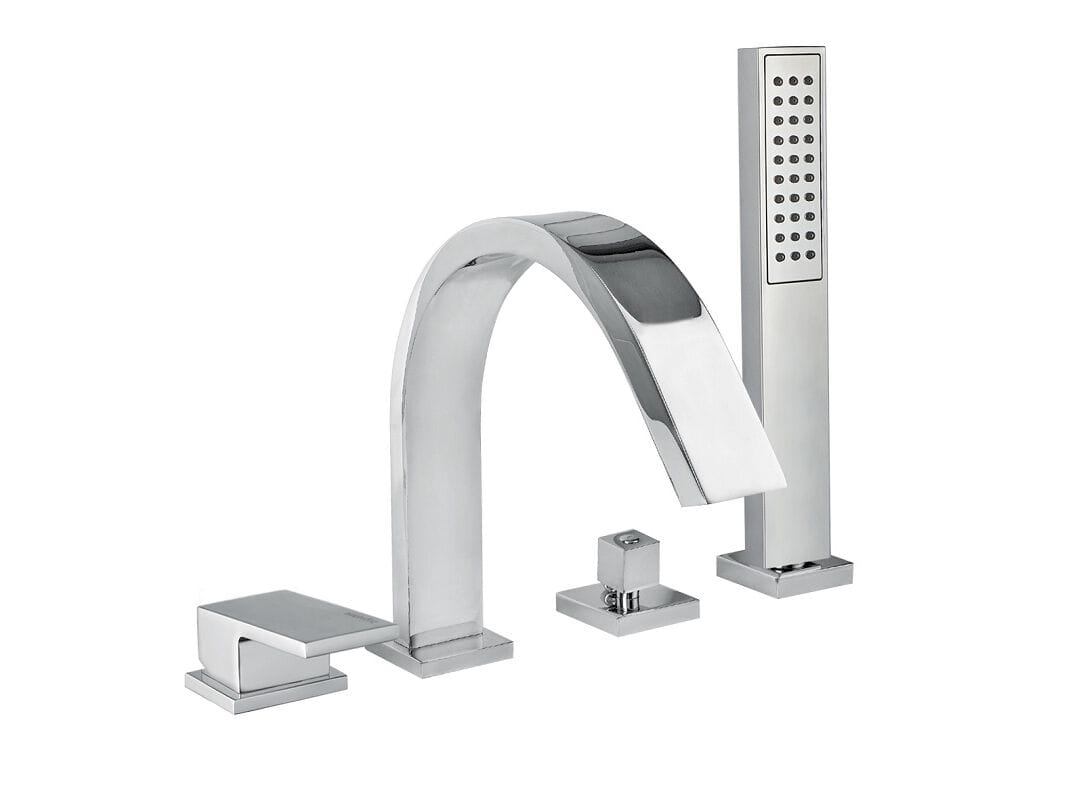 Набор для ванны с 4 отверстиями и ручным душем Bugnatese Tetris ARCH-00112654 - Вид №1