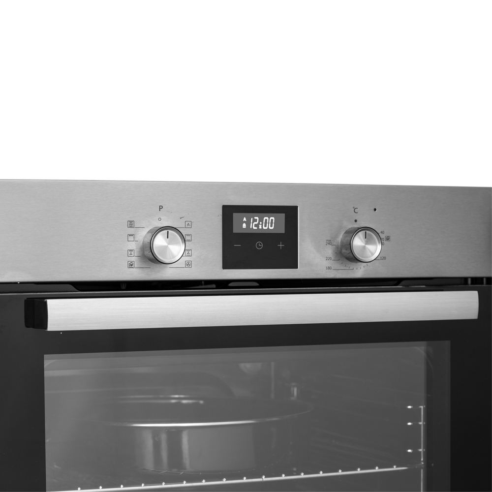 9240925 Электрический духовой шкаф Simfer B6EM59070 серебристый STDN-0017931 - Вид №4