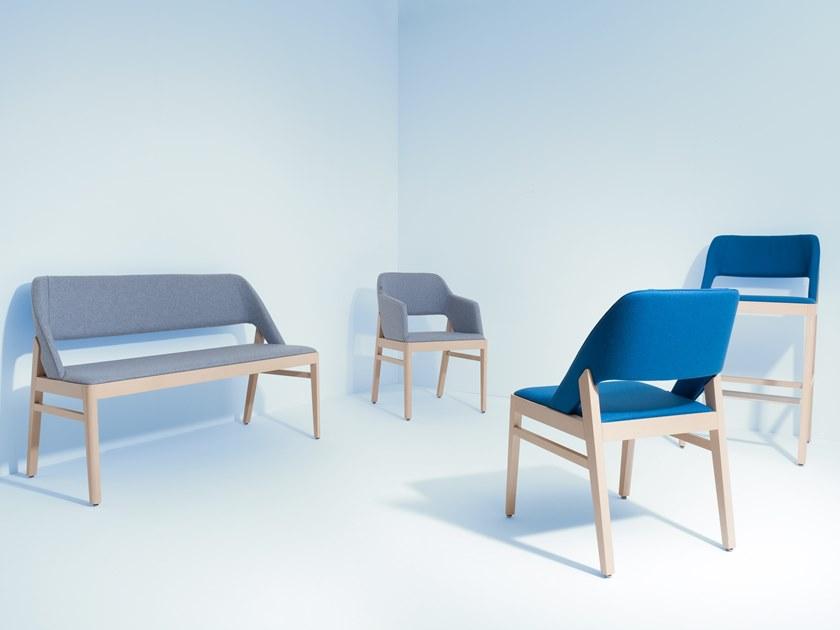 Blifase Стул из мягкой ткани Alba sun-id-1385169 - Вид №1